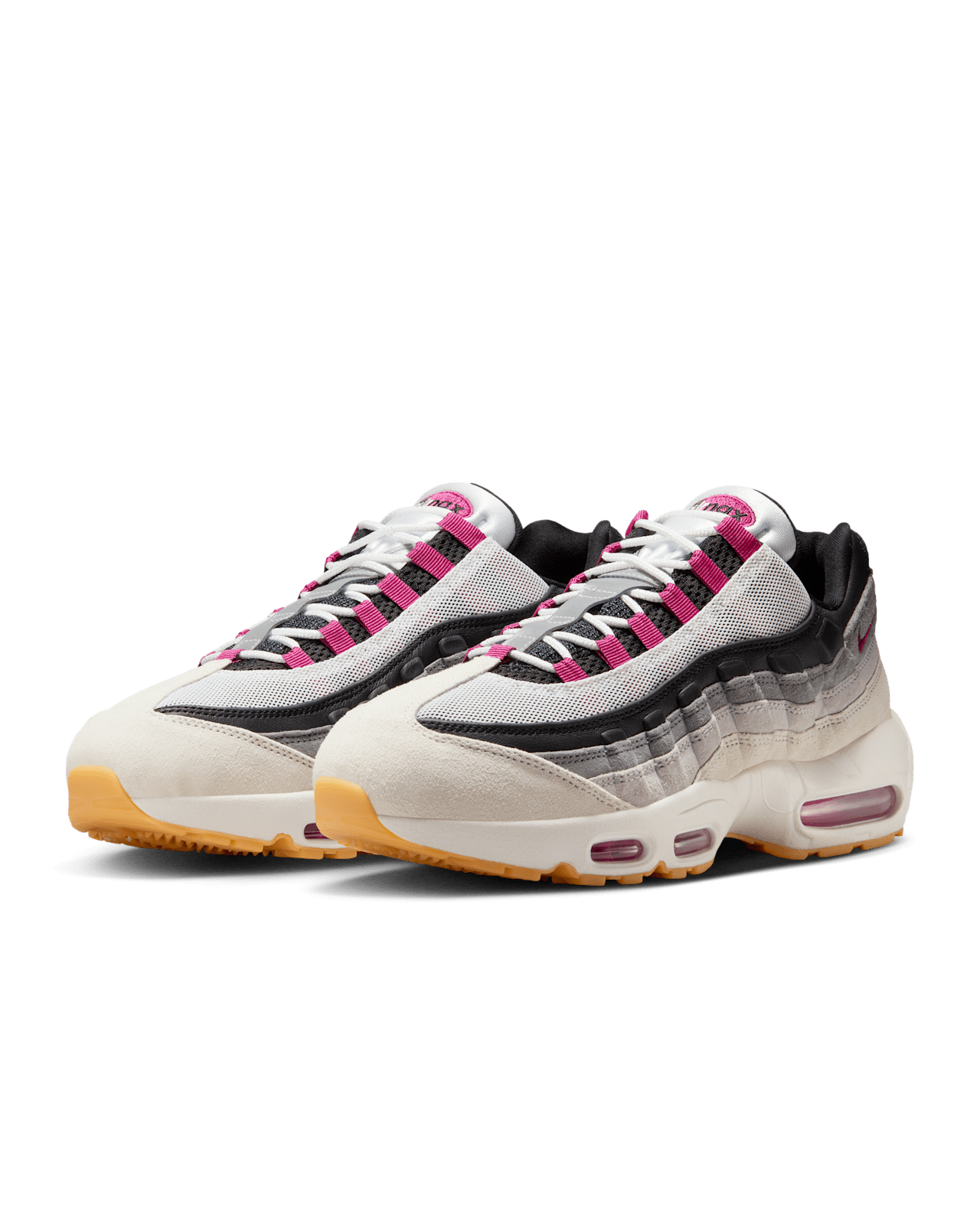 靴 NikeSBAirMax95 Summit WhiteCactus Flower Nike SB Air Max 95 'Summit White and Cactus Flower' (HF7545-100